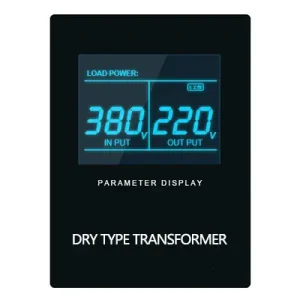 Kuru tip transformatör dijital ekranı