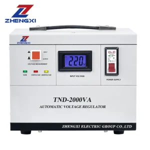TND-5KVA Stabilisateur de tension automatique AC monophasé à servocommande