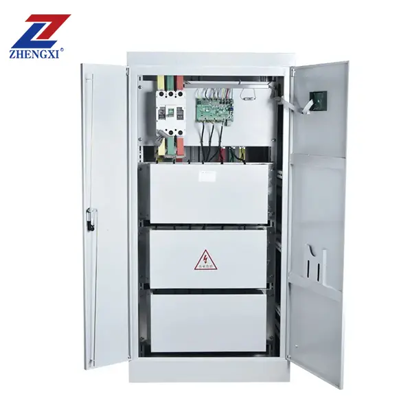 ZBW 320-1200KVA super power 3 fase LCD intelligent fuldautomatisk berøringsfri spændingsregulator stabilisator