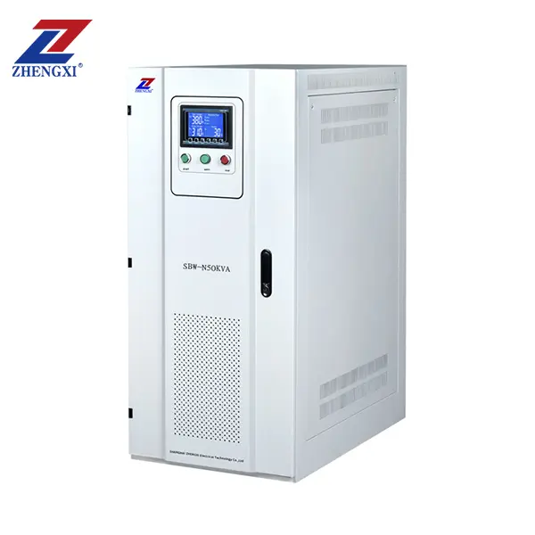 50Kva-350Kva Üç Fazlı Otomatik Servo Voltaj Sabitleyici Çıkış gerilimi 380V