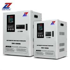 Servo SVC-5KVA8KVA10KVA15KVA20KVA30KVA enfaset viral type Voltas digital spændingsstabilisator