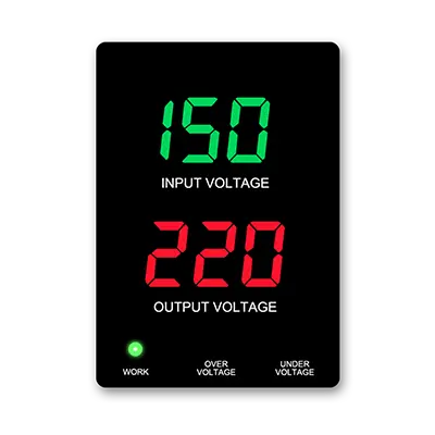 DCT Enfaset spændingsstabilisator LED-display