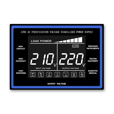 JJW Enfaset spændingsstabilisator LED-display