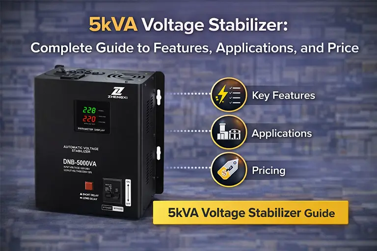 5kVA-spanningsstabilisator - Complete gids voor functies, toepassingen en prijs