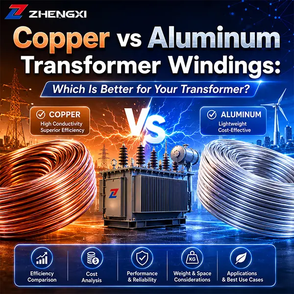Kobber- vs. aluminiumstransformatorviklinger Hvad er bedst for din transformator?